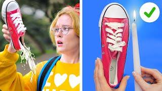 BRILLIANT AND CHEAP SHOE UPGRADES! || Cool Ways To Improve Your Shoes