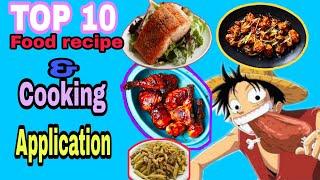Top 10 Food Recipe & Cooking Application....2020!!!