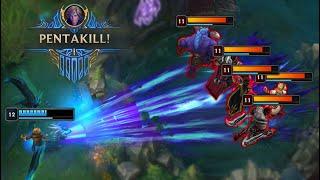 LOL Epic Pentakill Montage - Perfect Pentakill Moments #22 (League of Legends)