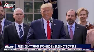 FULL TRUMP ANNOUNCEMENT: President invokes emergency powers at the White House