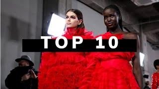 Top 10 Models: Best Runway Walks 2018-2020