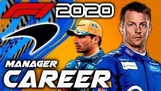 RAIKKONEN'S DEBUT BACK AT MCLAREN! - F1 2020 McLaren Manager Career #23