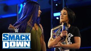 Bayley offers up Sasha Banks for clash with Tamina: SmackDown, April 10, 2020