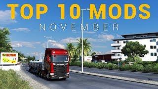 TOP 10 ETS2 Mods - NOVEMBER 2019