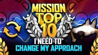 Mission Top10 - After 3 Months: I need to change my approach