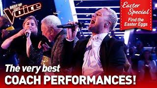 SUPERSTAR COACHES perform in The Voice | Easter Special: Find the Easter Eggs