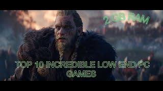 TOP TEN INCREDIBLE LOW END PC GAMES   2GB RAM