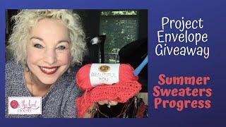 Project Envelope Giveaway & Summer Top Progress | On The Hook Crochet