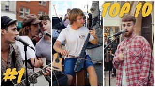 TOP-10 awesome street singers, musicians and performers - they play guitar, drum and sing cool songs