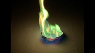 Green Fire | Simple Fire Experiment