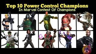 Top 10 Power Control Characters In Marvel Contest Of Champions | Do You Agree?