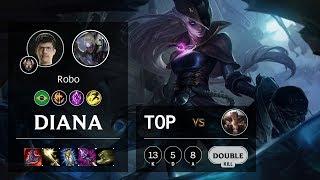 Diana Top vs Sett - BR Challenger Patch 10.5