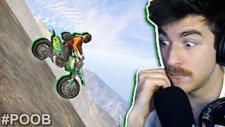 Can you bike down GTA's Mountain, using ONLY your voice?