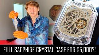 WORLD'S MOST AFFORDABLE SAPPHIRE CRYSTAL CASE WATCH??