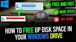 How to Free up Disk Space in Your Windows Drive