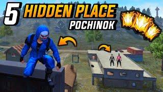 Free fire top 5 hide place in pochinok bermuda | free fire hide place in pochinok | GST free fire