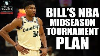 Bill’s NBA Midseason Tournament Plan Plus Tim Robbins | The Bill Simmons Podcast