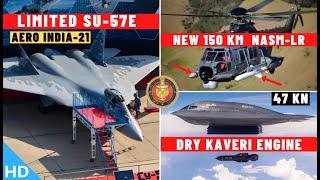 Indian Defence Updates : Limited Su-57E,150 Km NASM-LR,47 Kn Dry Kaveri,Tejas Export Order,114 MMRCA