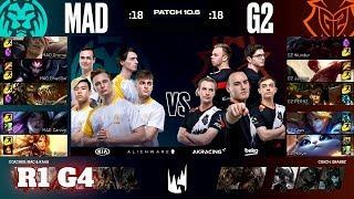 G2 Esports vs Mad Lions - Game 4 | Round 1 PlayOffs S10 LEC Spring 2020 | G2 vs MAD G4