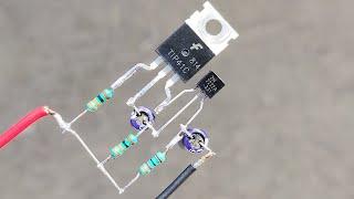 TOP 2 ELECTRONIC PROJECT WITH BC 547, TIP 41, 2N 2222, TRANSISTOR