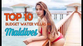 Top 10 Budget Water Villas in Maldives (MUST WATCH)