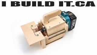 Making A Cordless Dowel Joiner - Woodworking - Workshop