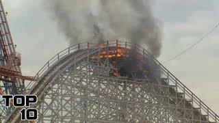 Top 10 Scary Accidents On A Rollercoaster You Won't Believe - Part 2