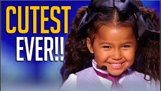 8 CUTEST Tiny Kids Auditions EVER on Got Talent! [Singing, Comedy, Poetry, Rap & More]