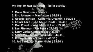 My Top 10 Jazz Guitarists - be in activity