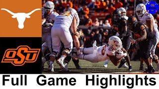 Texas vs #6 Oklahoma State Highlights (F/OT) | College Football Week 9 | 2020 College Football