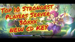 TOP 10 Strongest Players Server 30xxx and NEW CD KEY Mobile Legends Adventure Indonesia