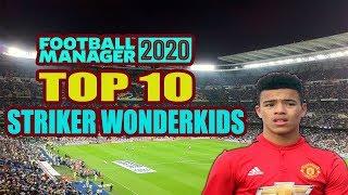 TOP 10 Wonderkid Strikers in Football Manager 2020 - FM20 Wonderkids