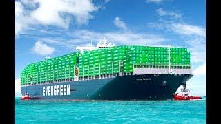 Top 10 Large Container Ships Working at Waves