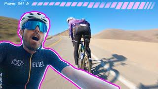 650 watts in his DRAFT!?!? (KOM Hunting w/ Norcal Cycling)