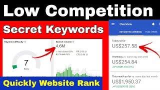 How to Find a Low Competition Keywords List in 2020 | Keyword Research in Hindi 2020