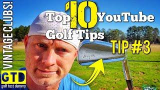 Top 10 Tips From YouTube Golf Instructors - Mike Austin - Tip 3 - Golf Test Dummy