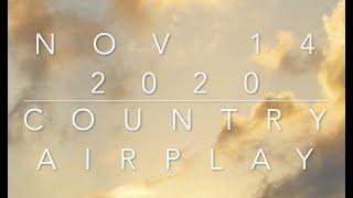 Billboard Top 60 Country Airplay Chart (Nov 14 2020)
