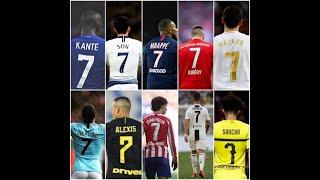 Top 10 seven number players and goals