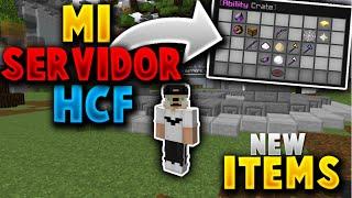 MUESTRO MI NUEVO SERVIDOR DE HCF CON ITEMS NUEVOS + SE BUSCA STAFF | OWNER SERIES | MINECRAFT HCF