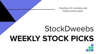 6.8.2020 | Stock Picks | Top 10 Best Stocks to Buy This Week | @StockDweebs