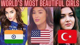 Top 10 World’s Most Beautiful Girls 2020