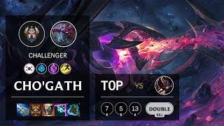 Cho'Gath Top vs Darius - KR Challenger Patch 10.3