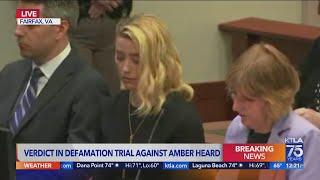 Jury rules in favor of Johnny Depp in libel trial against Amber Heard