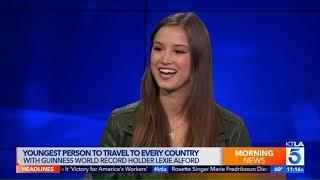 Lexie Alford Becomes Youngest Person to Travel to Every Country