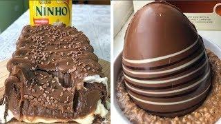 Best Chocolate Cake Decorating Tutorial | So Yummy Chocolate Cake Decorating Recipes Ideas