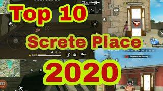 Free fire  New Hidden places 2020 || top 10  new secret  place in free fire 2020 ||Explode Gaming