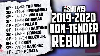 2019-2020 MLB NON-TENDER TEAM BUILD!! | MLB the Show 19 Franchise