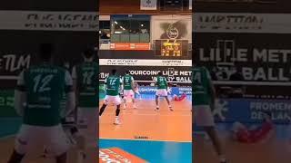 Nice service#shorts #fyp #spike #vnl #volleyball #1mviews #top #sports #service #king #sub #story 