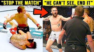 10 Times UFC Fighters REFUSED To Hit Their Opponent!