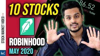 10 Stocks Robinhood Investors are Buying in May 2020